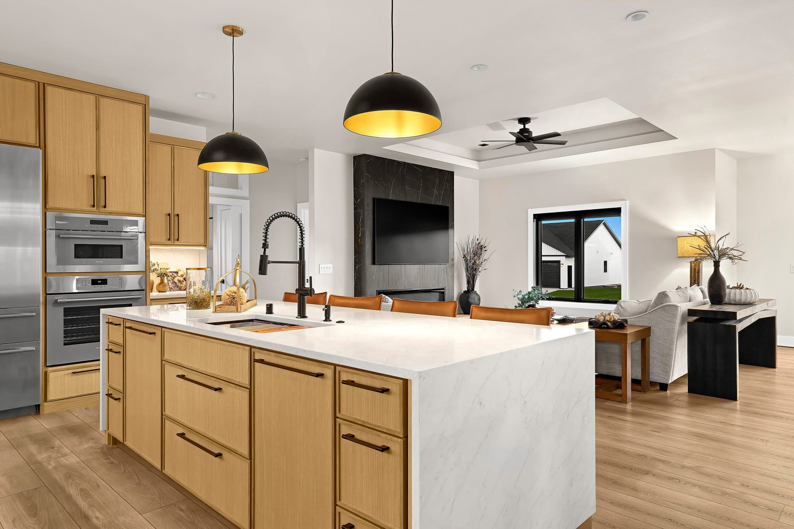 Custom kitchen cabinetry built by Heartwood Custom Cabinets